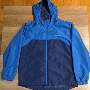 Eddie Bauer- Kids Blue Windbreaker Jacket